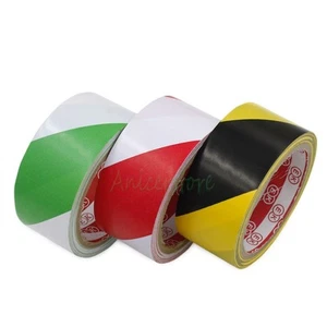 3pcs 45mm 52ft Zebra Crossing Warning Line Floor Warehouse Boundary Caution Tape - Picture 1 of 6