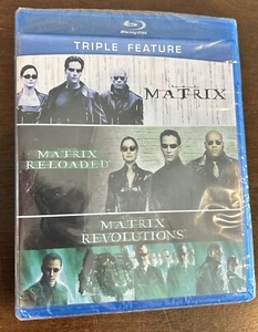 The Matrix, The Matrix Reloaded, The Matrix Revolutions Blu-Ray FACTORY SEALED🔥 - Picture 1 of 4