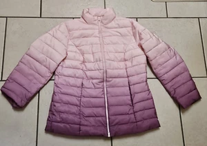VENUS Brand Puffer Jacket Pink to Purple Ombre Effect US Size 18 NWT - Picture 1 of 7