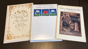3 NEW Son cards Birthday Anniversary Thanksgiving Hallmark & Designer Greetings - Picture 1 of 10