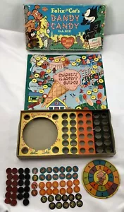 1957 Felix The Cat's Dandy Candy Game by Built Rite in Good Condition FREE SHIP - Picture 1 of 12