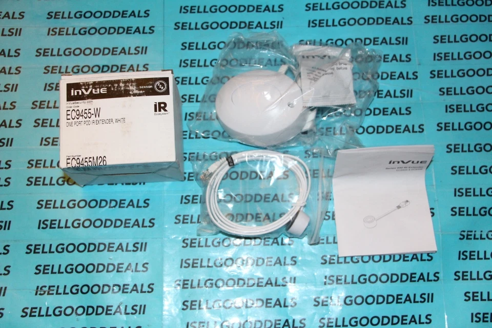 Invue EC9455-W IR Extender One Port Pod White EC9455M26 New - Image 1 of 1