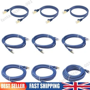 Network Cords 40Gbps Weatherproof 2000Mhz for Gaming PC PS5 Xbox Modem Router - Afbeelding 1 van 27