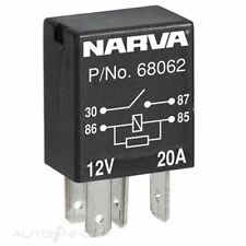 NARVA 24 Volt Micro Normal Open Relay 4 Pin 10 Amp 68066BL Premium Quality