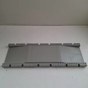 Lego 3 Placas Base 16x16 Tachuelas - Puerto Gris, 2 Rampas 1 Recto (2617 2642) - Imagen 1 de 6