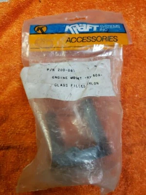 Kraft System Motor Mount - Glassed Filled Nylon 60 Size Mount - New - Image 1 of 4
