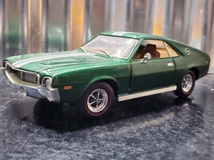 Ertl American Muscle 1968 / 1969 AMC AMX Maßstab 1:18 Diecast Auto grün - Bild 1 von 12