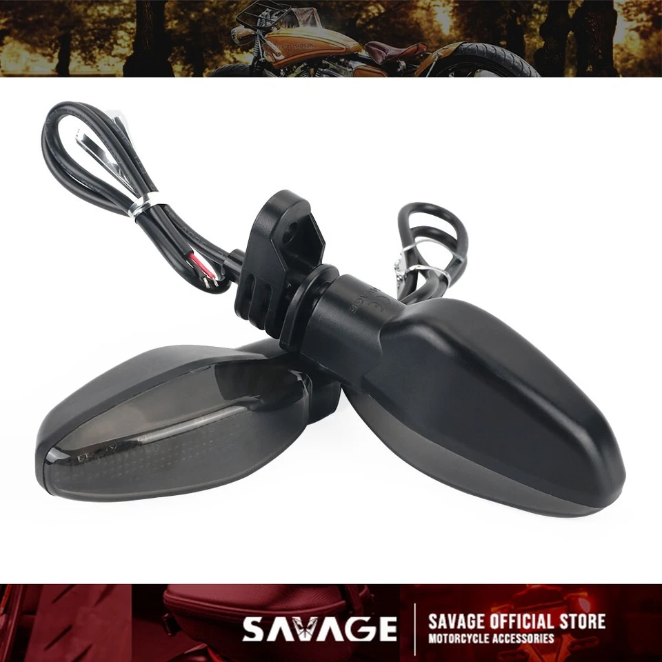 Indicador de señal de giro LED delantero trasero para Street Triple 675 765 1050 1200 Daytona Foto 1 de 4
