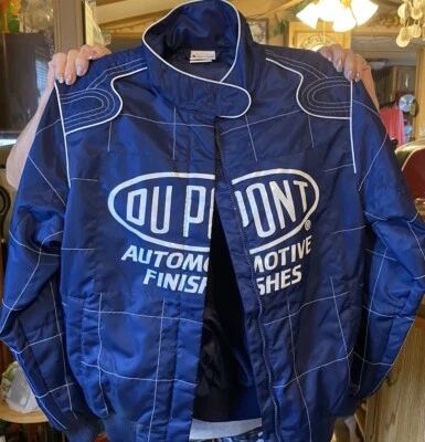 Chaqueta NASCAR Mujer Vintage Años 90 Chase Authentics Jeff Gordon Dupont #24 M Nueva Sin Etiquetas Foto 1 de 4