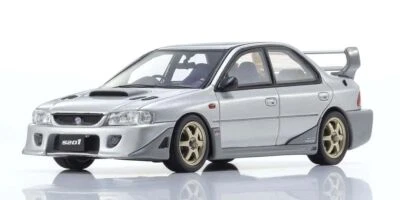 Subaru Impreza S201 plateado Kyosho original escala 1:43 - KSR43117S Foto 1 de 4