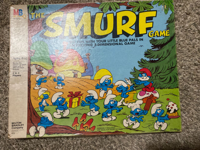 The Smurf Game (1981) Board Game Review and Rules - Geeky Hobbies