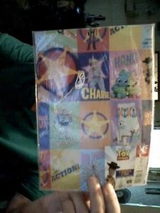DISNEY TOY STORY 4 GIFT WRAPPING PAPER 2 SHEETS BIRTHDAY CHRISTMAS PRESENTS - Picture 1 of 1