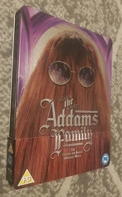 THE ADDAMS FAMILY (Blu-ray): STEELBOOK *LIKE NEW* Mint Condition - Image 1 of 4