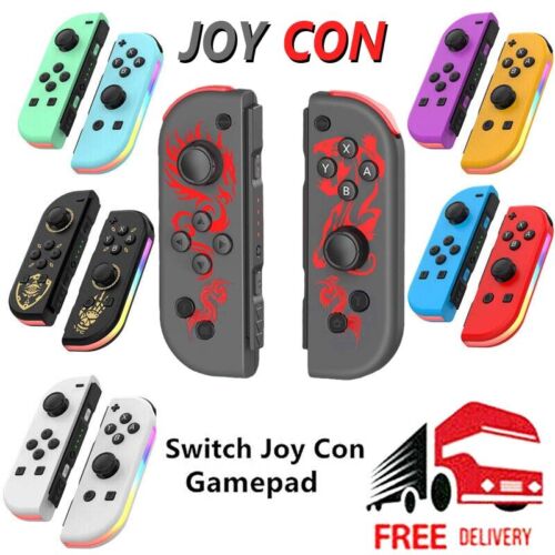 Für Nintendo Switch Joy Con Controller Konsole Joycon 1 Paar Wireless Gamepad DE