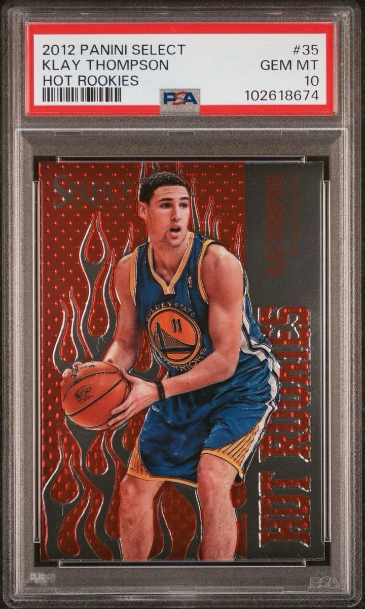 Klay Thompson 10 Graded Rookie Basketball Trading Cards