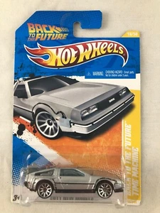 Hot Wheels 2011 New Models Back to the Future Time Machine DeLorean - Picture 1 of 1