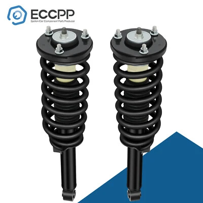 For Kia Sorento 2003-2009 RWD Front Pair Complete Struts & Coil Spring Assembly - Image 1 of 4