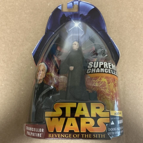 New STAR WARS Chancellor Palpatine Revenge of the Sith HASBRO 2005 FREE SHIPPING Cover