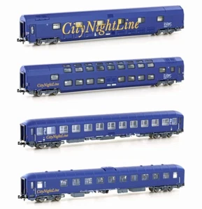 LS Models N Scale LS97002N Set of 4 CNL Night Train coaches, Ep.V, Set I - Picture 1 of 1