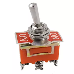Single Pole Dual Throw ON/ON 2 Position Toggle Switch AC 250V 15Amp - Picture 1 of 1
