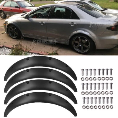 For Mazda MX-5 Miata NA NC Car Fender Flares Extra Wide Body Kit Wheel Arches - Image 1 of 4