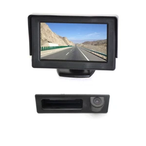 Backup Camera + Monitor Kit For BMW F10 F11 F15 F22 F23 F25 F26 F30 F31 F34 F35 - Picture 1 of 6