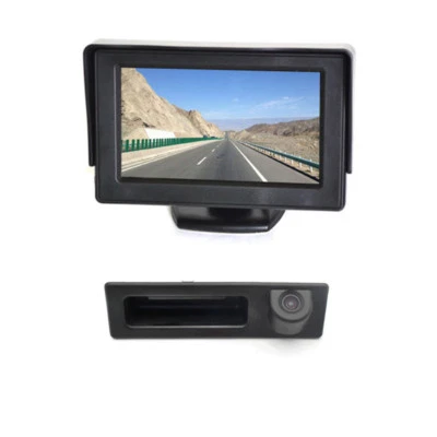 Backup Camera + Monitor Kit For BMW F10 F11 F15 F22 F23 F25 F26 F30 F31 F34 F35 - Image 1 of 4