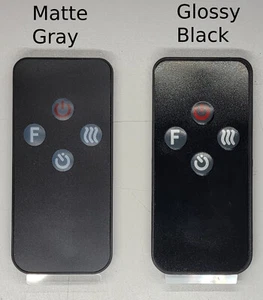 Greystone Fireplace Remote Control Glossy Black or Matte Gray New RV Motorhome - Picture 1 of 5