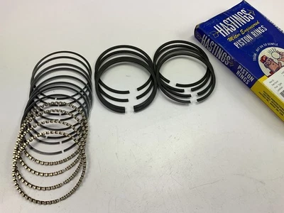Hastings SR3010 Piston Rings - Standard 1976-1985 Isuzu GM 1.8L, G180Z - Image 1 of 3