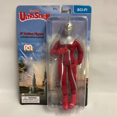 MEGO UltraMan ULTRASEVEN 8" Action Figure 2020 BRAND NEW MOC - Image 1 of 2