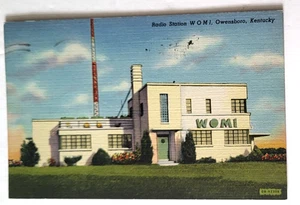 VTG 1940 OWENSBORO KY PC WOMI RADIO BROADCASTING STATION - Picture 1 of 2