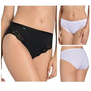 Sloggi Romance Brief Tai Style Elegant Comfortable Womens Knickers 10031895 - Picture 1 of 17