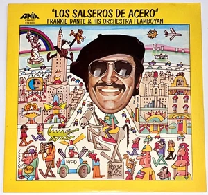 Frankie Dante & His Orchestra Flamboyan ‎– Los Salseros De Acero - Promo - Picture 1 of 4