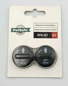 NEW Petsafe RFA-67D-11 RFA-67 6 Volt Battery Module 2 Pack Brand New - Picture 1 of 1