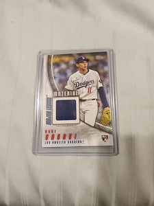 2025 Topps Update Roki Sasaki RC Major League Material Relic Dodgers #MMU-RS - Bild 1 von 2