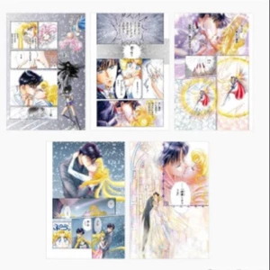 Pretty Guardian Sailor Moon Cafe 2025 Postkarte D (5 Typen) Set aus Japan NEU - Bild 1 von 1