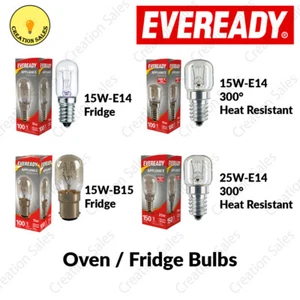 Fridge Freezer Oven Appliance Bulb Pygmy Light Lamp 15w 25w SES E14 B15 240v - Picture 1 of 17