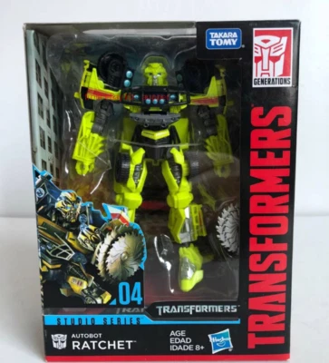 Takaratomy Studio Series Ss-04 Autobot Ratchet Action Figure In Stock New Toy - Image 1 of 4