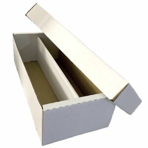 BCW Shoe Storage Box (1,600 CT) Holds over 300  toploads Sports/Trading Cards.