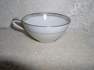 Noritake Silver Key 5941 Japan Cup Teacup Coffee - Picture 1 of 4