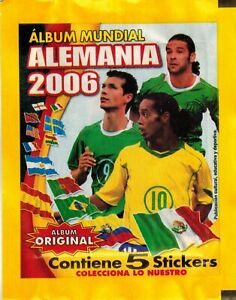 Mexico Version 2006 Peru Navarrete World Cup Soccer Germany sticker Pack