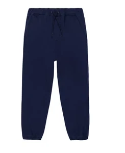 New $34.99 GAP KIDS Boys Stretch Cotton Twill Navy Jogger - Size: L 10-12 - Picture 1 of 4