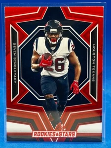 2023 Rookies & Stars Red Parallel #39 Devin Singletary - Houston Texans - Picture 1 of 4