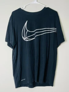 Nike Herren T-Shirt Athletic Logo MEDIUM Printed Active Kurzarm Tee - Bild 1 von 8