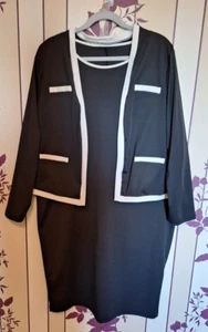 Damen Kombi Kleid mit Blazer 3XL oder 48 , 50 ,52 . - Bild 1 von 17