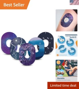 Active Lifestyle Dexcom G7 Adhesive Tapes - Waterproof, Customizable Pack of 5 - Picture 1 of 8