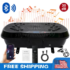 Vibration Platform Whole Body Shaker Machine Exercise Fitness Weight Loss Music - Picture 1 of 18
