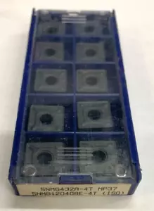 (10 PCS) STELLRAM SNMG 432A-4T GRADE: MP37 CARBIDE INSERTS - Picture 1 of 1