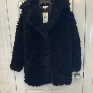 Elan Black Sherpa Winter Coat size S NWT - Picture 1 of 4