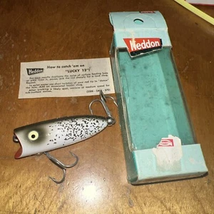 Heddon Fishing Lure -Baby Lucky 13 # W2400 SS With Correct Box - Picture 1 of 5